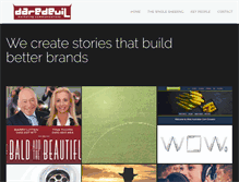 Tablet Screenshot of daredevil.com.au
